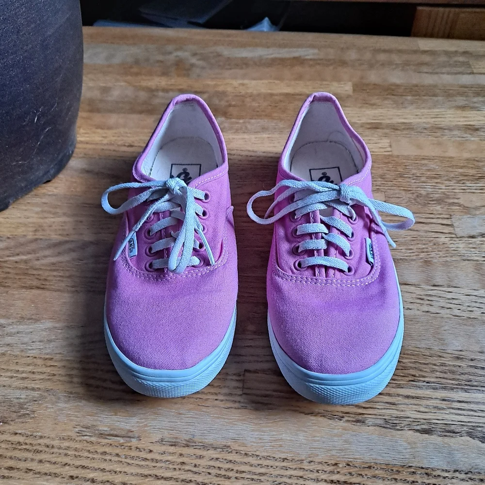 Pink Authentic Vans - Picture 4 of 8
